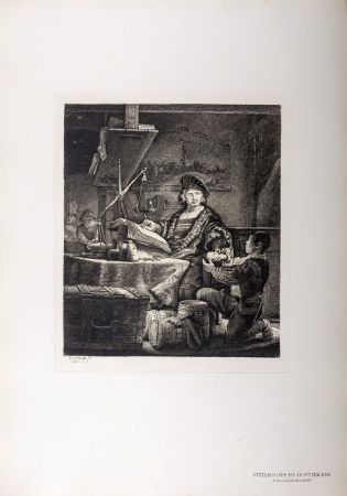 Фототипия Rembrandt - Uytenbogaert dit Le Peseur d'Or
