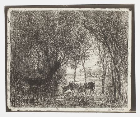 Нет Никаких Технических Daubigny - Vaches sous Bois (Cows in the Woods, Cows under Trees)