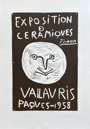 Линогравюра Picasso - Vallauris 1958