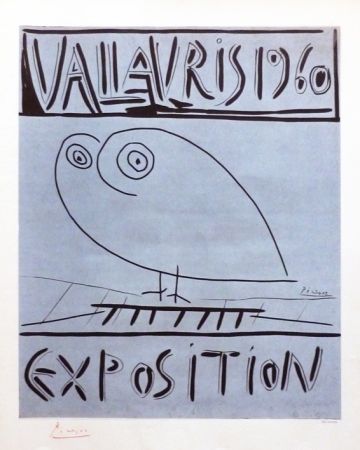 Линогравюра Picasso - Vallauris 1960