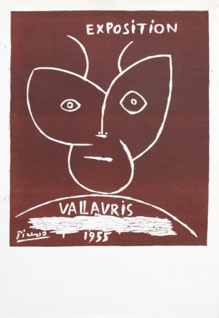 Линогравюра Picasso - Vallauris 55