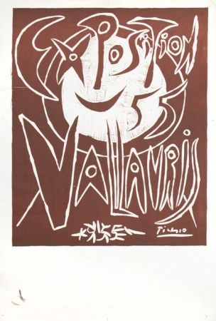 Линогравюра Picasso - Vallauris 55