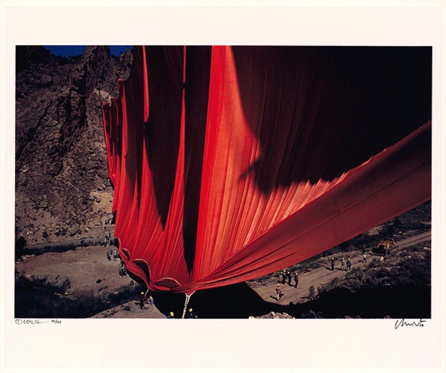 Фотографии Christo - Valley Curtain
