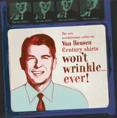 Сериграфия Warhol - Van Heusen (Ronald Regan)
