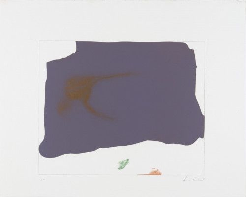 Литография Frankenthaler - Variation II on Mauve Corner