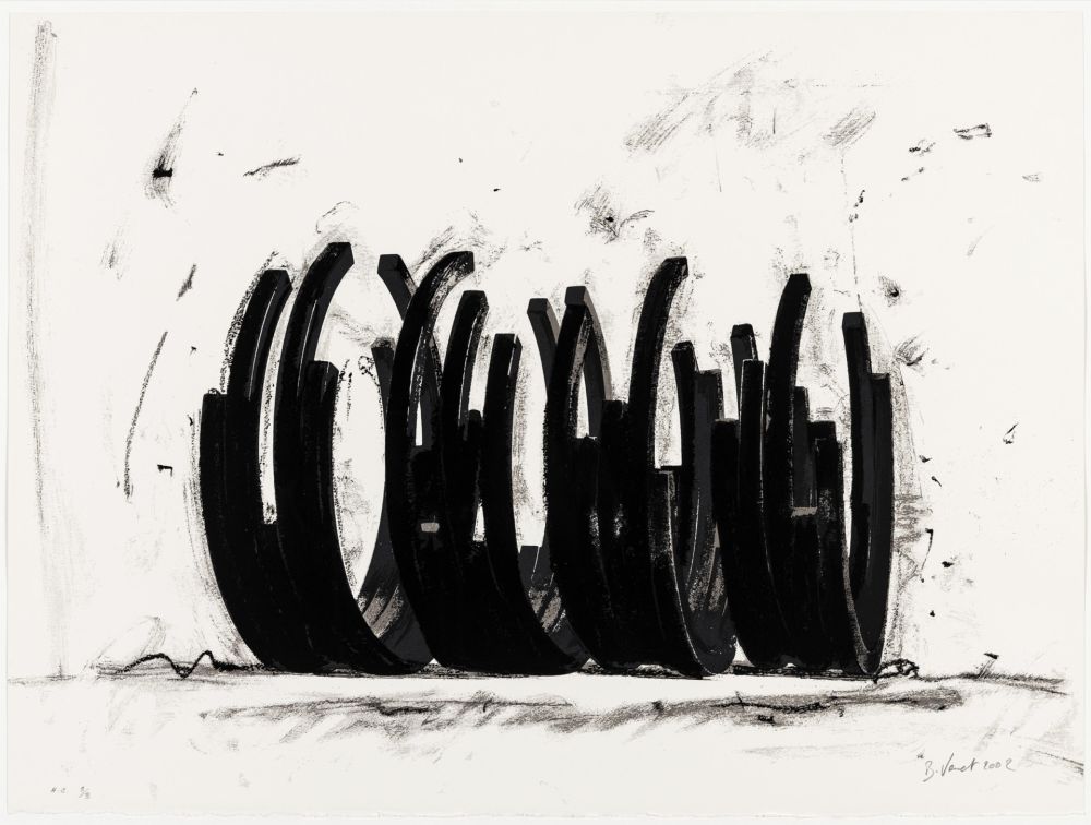 Сериграфия Venet - Variations on the Arc 03