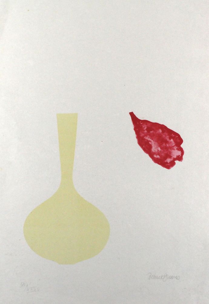 Литография Greaves - Vase and Falling Petal