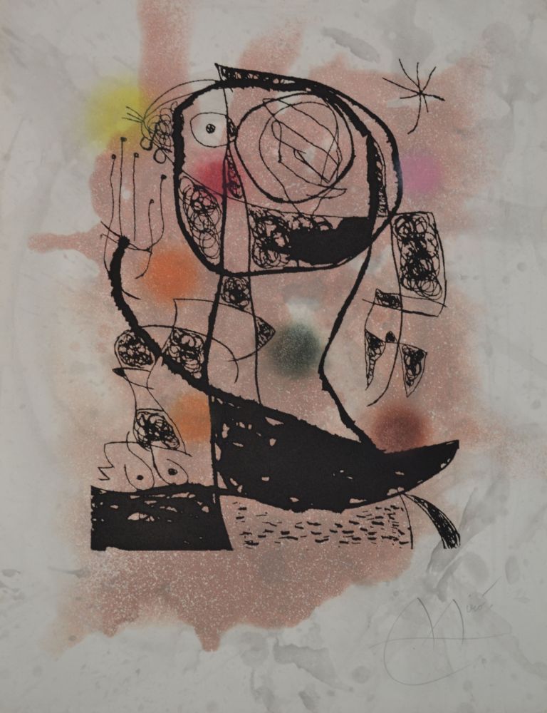 Гравюра Miró - Vega - D1006