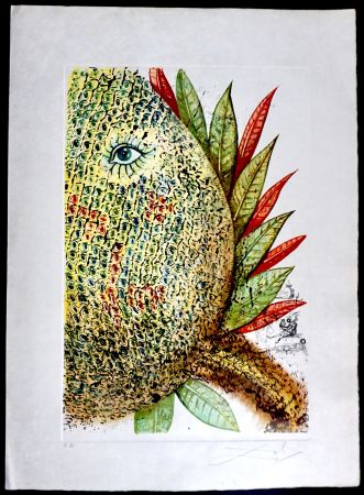 Гравюра Dali - Vegetation Inedit (Pineapple)