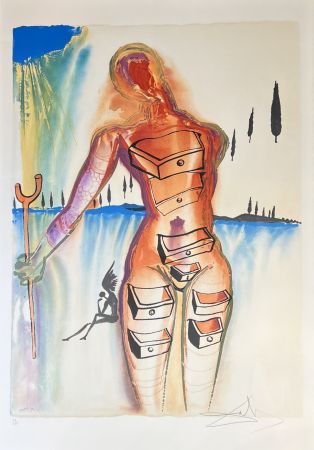 Литография Dali - Venus aux tiroirs