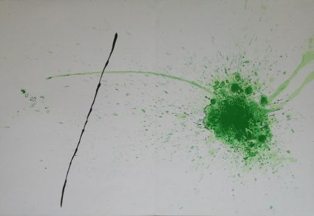 Литография Miró - Vert