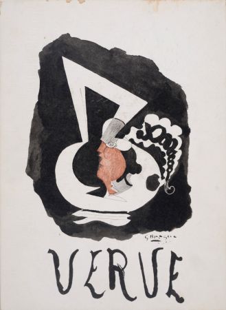 Литография Braque - Verve, 1952