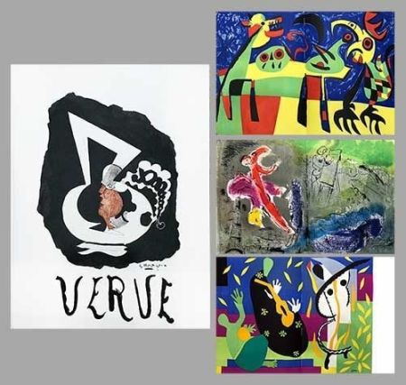 Иллюстрированная Книга Chagall - Verve 27-28