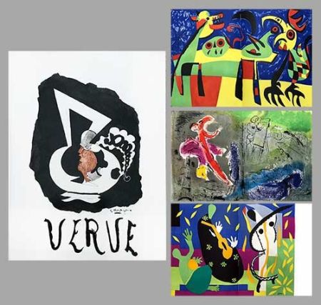 Иллюстрированная Книга Chagall - Verve 27 28