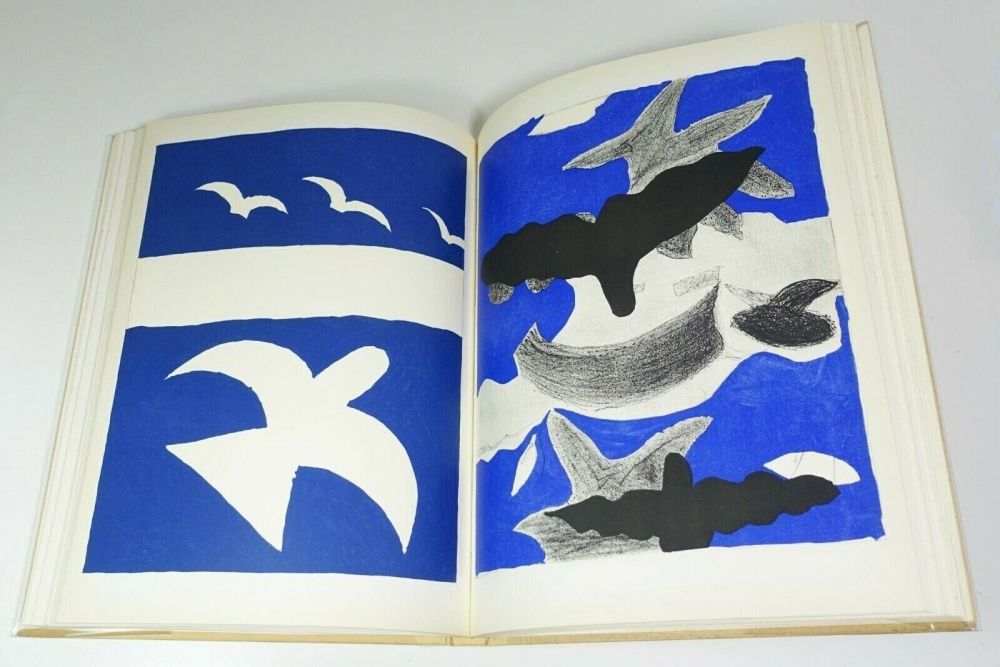 Литография Braque - Verve N°31 et 32, Georges Braque, 20 Lithographies Mourlot , 1955