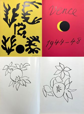 Иллюстрированная Книга Matisse - VERVE VOL. VI - N° 21-22. VENCE 1944-48 : PEINTURES ET DESSINS DE MATISSE.