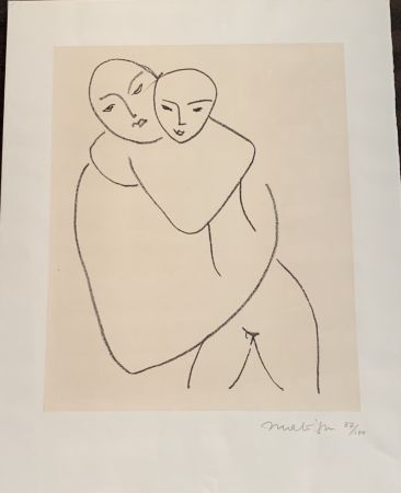 Литография Matisse - Vierge et l’enfant
