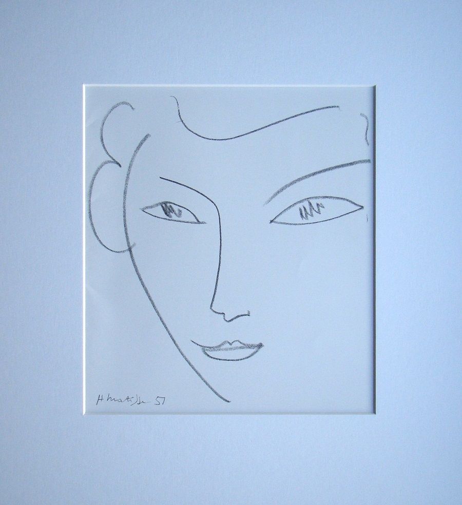 Литография Matisse - Visage