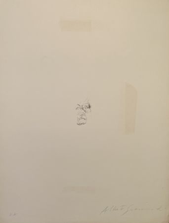 Литография Giacometti - Visage de la mère
