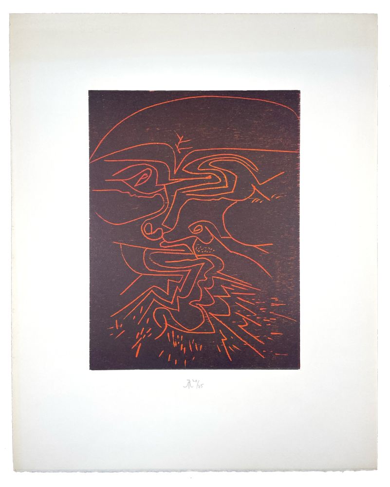 Гравюра На Дереве Müller - VISAGE IV