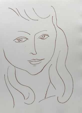 Литография Matisse - Visages II