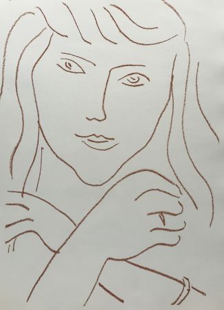 Литография Matisse - Visages IV