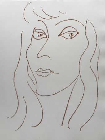 Литография Matisse - Visages V