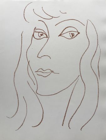 Литография Matisse - Visages V