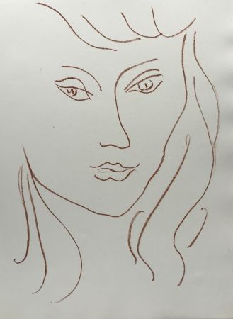 Литография Matisse - Visages VI