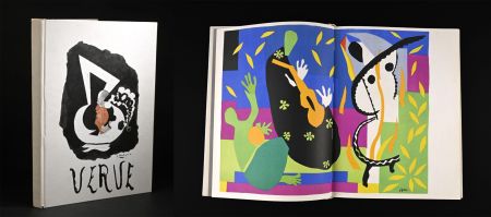 Иллюстрированная Книга Chagall - VISIONS DE PARIS. VERVE Vol. VII. N° 27-28 (1953) : Chagall, Matisse, Miro, Braque. 34 LITHOGRAPHIES.