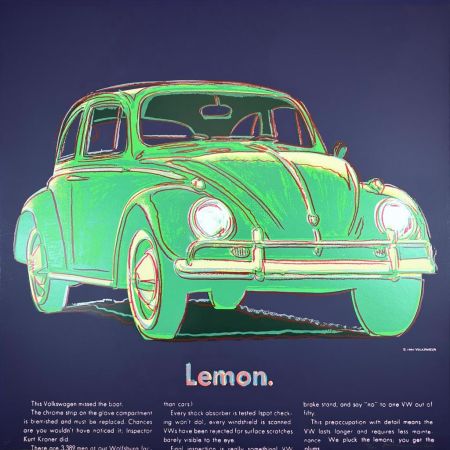Сериграфия Warhol - Volkswagen, II.358 from the ADS Portfolio