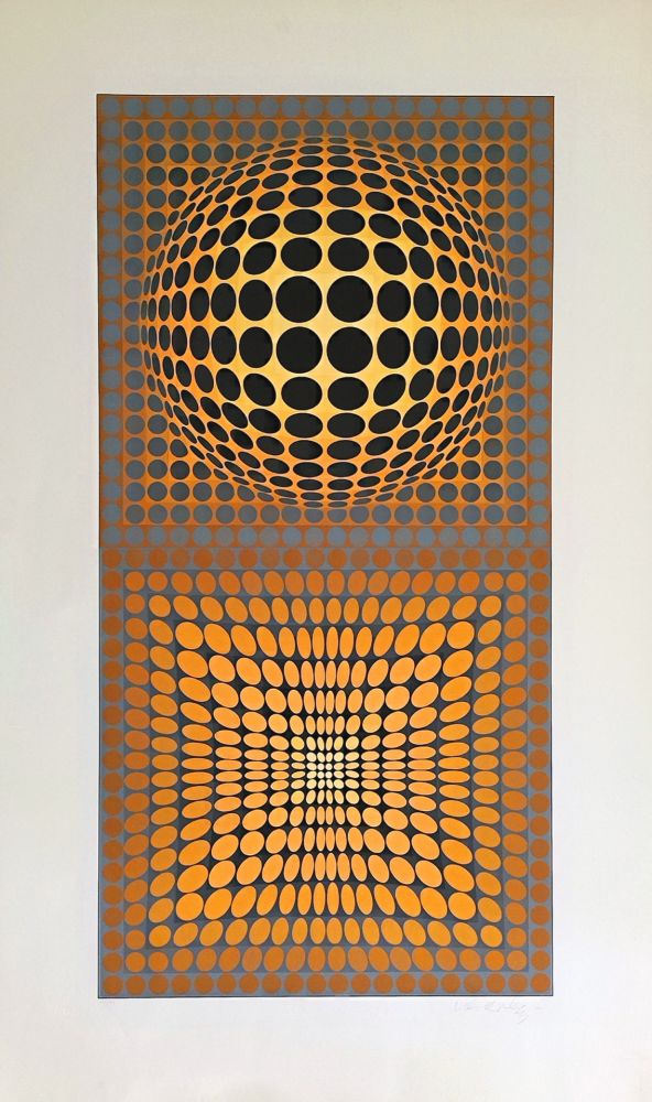 Многоэкземплярное Произведение Vasarely - VP-118