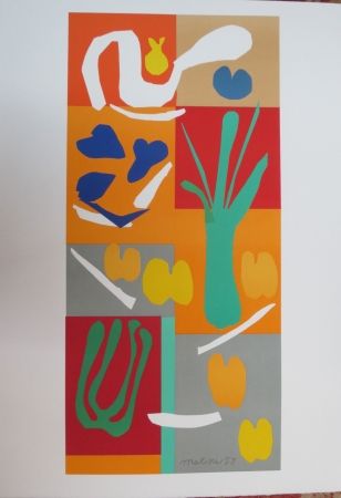 Литография Matisse - Végétaux