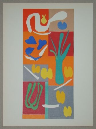 Литография Matisse - Végétaux, 1952