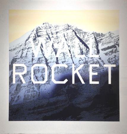 Литография Ruscha - Wall Rocket 