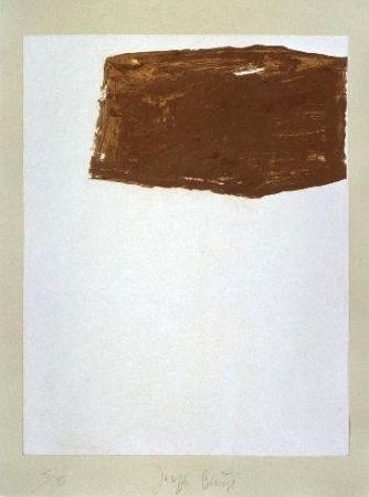 Литография Beuys - Wandernde Kiste Nr. 2