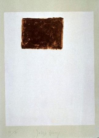Литография Beuys - Wandernde Kiste Nr. 5