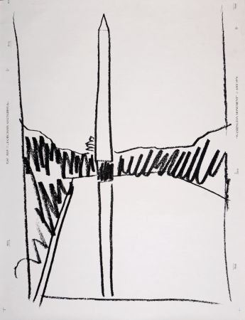 Сериграфия Warhol - Washington Monument, 1974