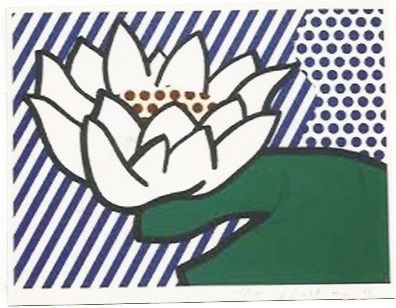 Сериграфия Lichtenstein - Water Lily
