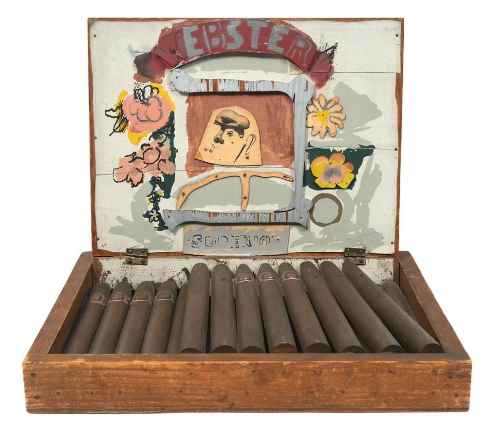 Многоэкземплярное Произведение Rivers - Webster Cigar Box
