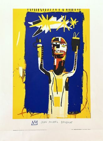 Литография Basquiat - Welcoming Jeers