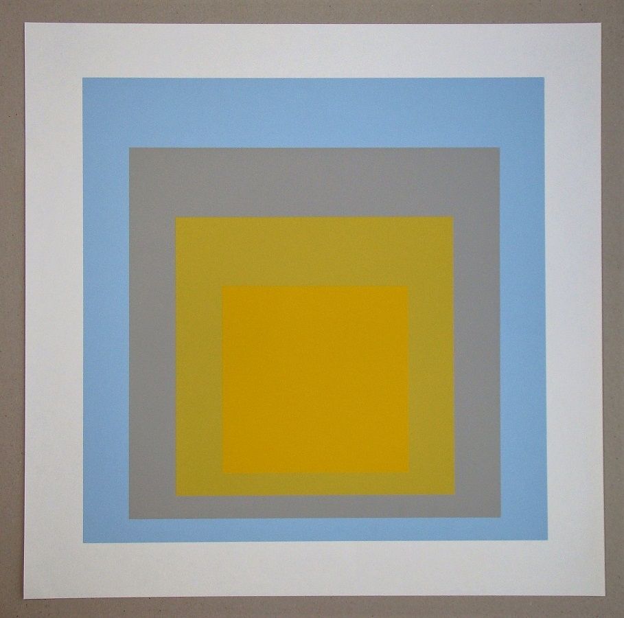 Сериграфия Albers - Wide Light, 1962