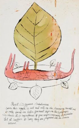 Гашение Warhol - Wild Raspberries IV.136A (Roast Iguana)