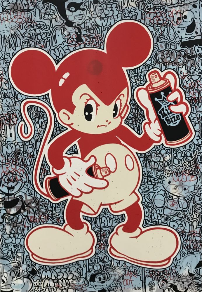 Сериграфия Speedy Graphito - Wild Spray 