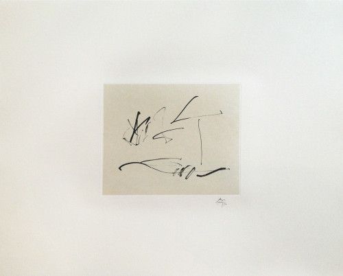 Литография Motherwell - Wind (from Octavio Paz suite)