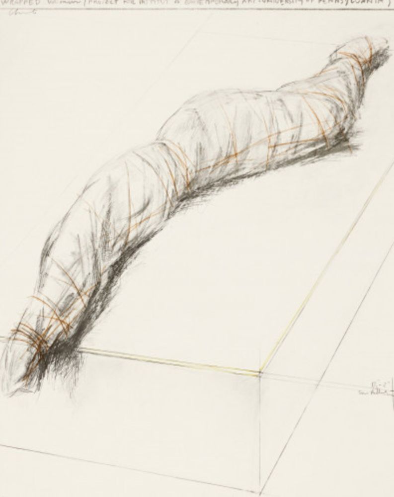 Сериграфия Christo - Wrapped Woman