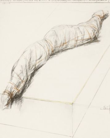 Сериграфия Christo - Wrapped Woman