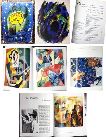 Литография Manessier - XXe SIÈCLE (nouvelle série). XXIIe Année. No 15, Noël 1960. LA RÉVOLUTION DE LA COULEUR (Miró, Manessier).