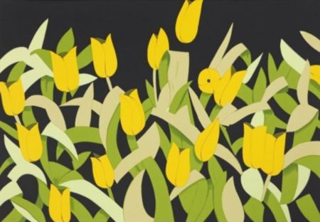 Многоэкземплярное Произведение Katz - Yellow Tulips
