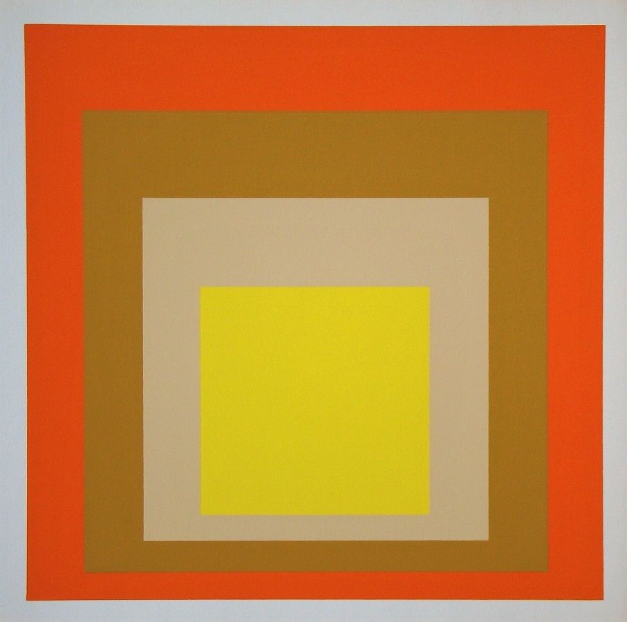 Сериграфия Albers - Yes Sir, 1955